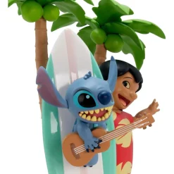 Disney - Figura coleccionable de Lilo & Stitch con tabla de surf ㅤ