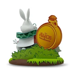 Disney - Figura de conejo blanco en el país de las maravillas ㅤ