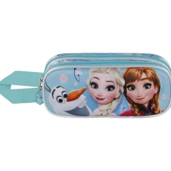 Disney - Frozen - Estuche Portatodo Doble 3D ㅤ