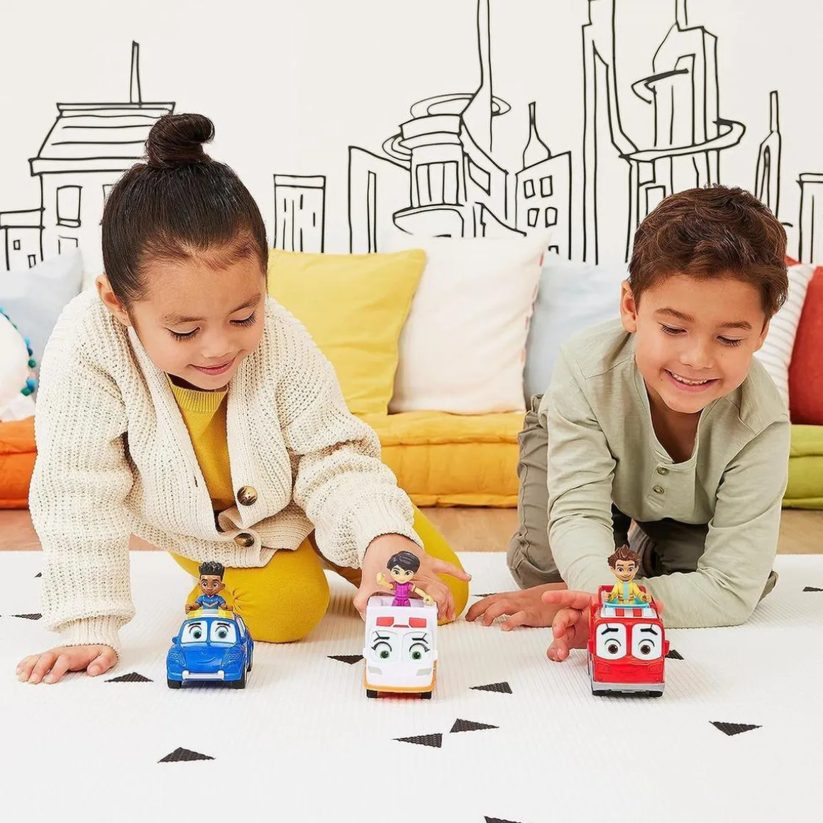 Disney - Junior Firebuds Core y Piston ㅤ