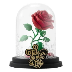Disney - La Bella y la Bestia - Figura decorativa Rosa Encantada estilo Disney 15 cm ㅤ