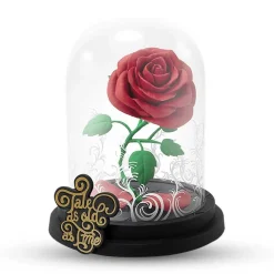 Disney - La Bella y la Bestia - Figura decorativa Rosa Encantada estilo Disney 15 cm ㅤ