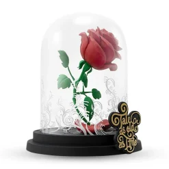 Disney - La Bella y la Bestia - Figura decorativa Rosa Encantada estilo Disney 15 cm ㅤ