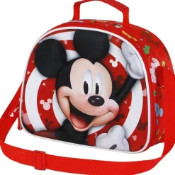 Disney - Mickey Mouse - Bolsa Portamerienda 3D ㅤ