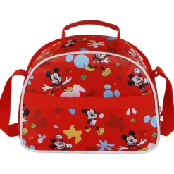 Disney - Mickey Mouse - Bolsa Portamerienda 3D ㅤ