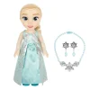 Disney - Muñeca Elsa 38 cm con collar y pendientes