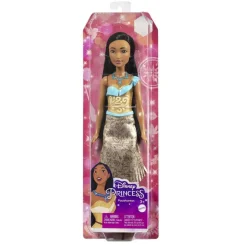Disney - Muñeca princesa Pocahontas con pelo largo, juguete