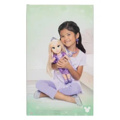 Disney - Muñeca Rapunzel 38 cm con collar y pendientes