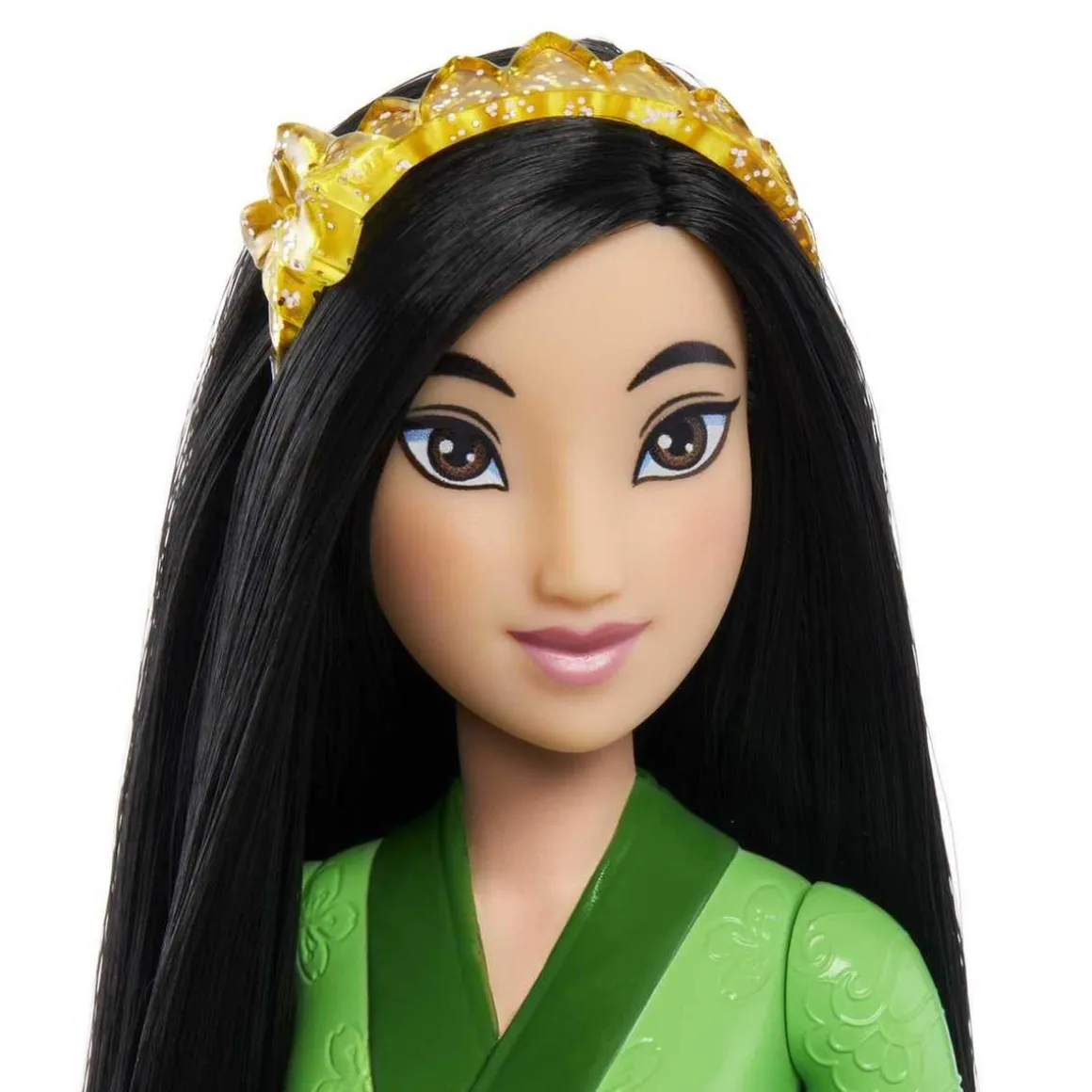 Disney - Mulán Muñeca princesa Disney con pelo largo