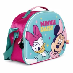 Disney - Portameriendas térmico 3D Minnie y Daisy 26x21x11 cm