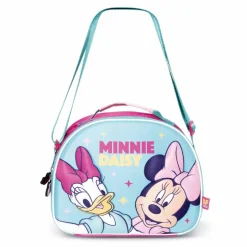 Disney - Portameriendas térmico 3D Minnie y Daisy 26x21x11 cm