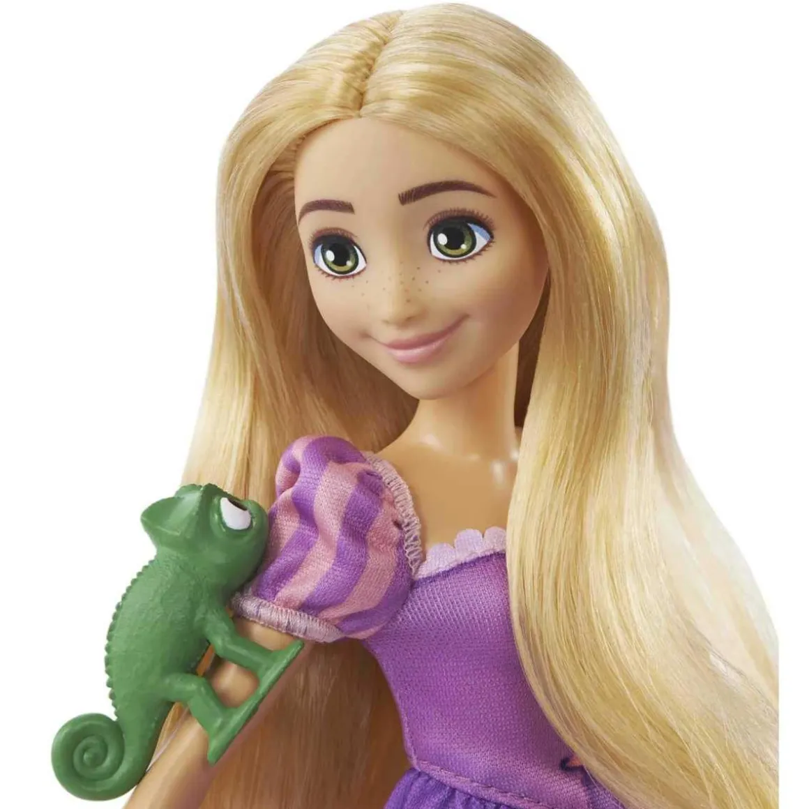 Disney - Rapunzel - Muñeca princesa y caballo de juguete, Mattel HLW23
