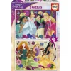 Disney - Set de 2 Puzzles Disney Princess de 48 Piezas cada uno ㅤ