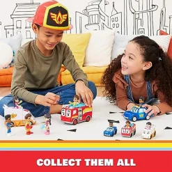 Disney - Vehículo de rescate Firebuds Core Violet y Axl ㅤ