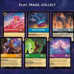 Disney Lorcana - Shimmering Skies - Mazo de inicio Esmeralda/Acero en ingles