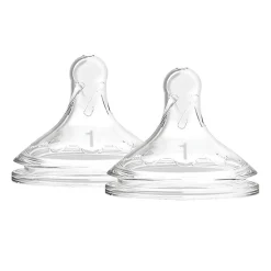 Dr. Brown's - 2 Tetinas Boca Ancha - Nivel 1