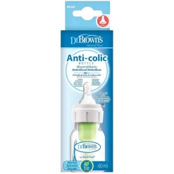 Dr. Brown's - Biberón Anticólico Options+ Boca Estrecha 60 ml
