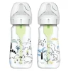 Dr. Brown's - Pack 2 Biberones Options+ Boca Ancha 270ml - Dinosaurios