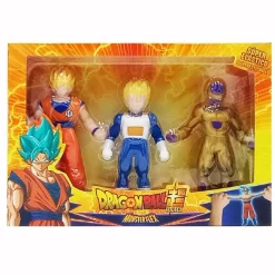 Dragon Ball Super - Pack 3 personajes Monsterflex (Varios modelos)