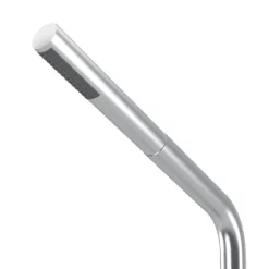 Ducha de aluminio con grifo lavapiés