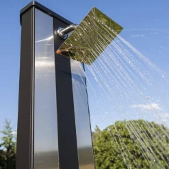 Ducha solar aluminio 38L