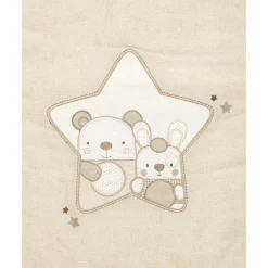 Edredón acolchado para cuna o cochecito