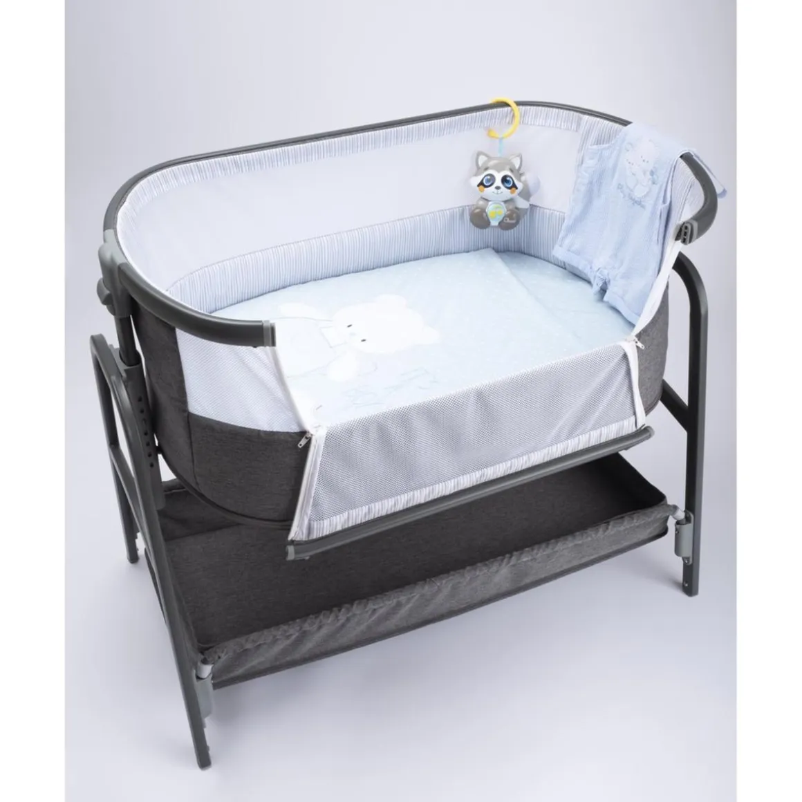 Edredón de invierno azul para niño