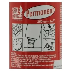 Educa Borras - Cola Permanente Fix Puzzle 250ml para Conservación ㅤ