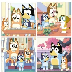 Educa Borras - Maletín 4 Puzzles progresivos Bluey