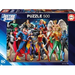 Educa Borras - Rompecabezas Justice League 500 Piezas ㅤ