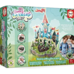 Educa Borrás - Castillo 3D Dream Gardens 2 en 1