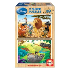 Educa Borrás - Disney - Pack Puzzles 2x50 Piezas