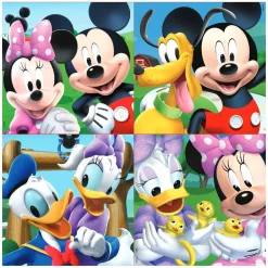 Educa Borrás - Mickey Mouse - Maleta Puzzles Progresivos