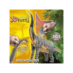 Educa Borrás - Brachiosaurus - Puzzle 3D de 101 piezas