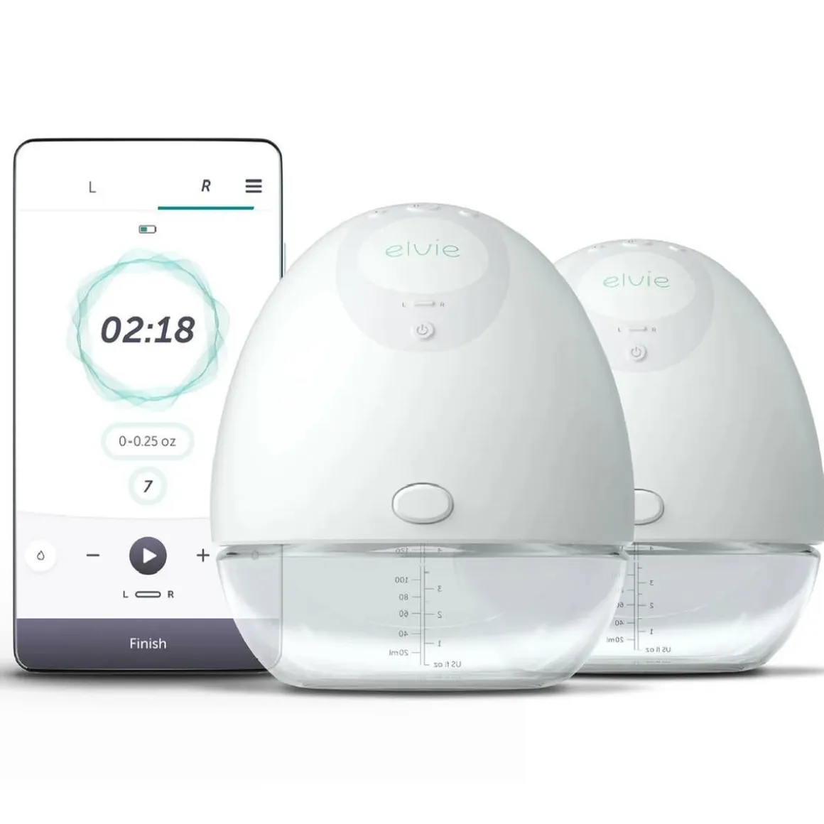 Elvie - Sacaleches Eléctrico Pump Doble