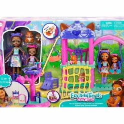 Enchantimals - City Tails - Parque de juegos de Sabine y Seneca Squirrel