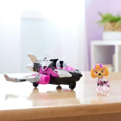 Energía - Patrulla Canina - Avión de juguete con figura de acción, luces y sonidos ㅤ