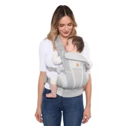 Ergobaby - Mochila Porteo Omni Breeze Gris Perla