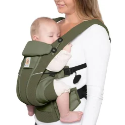 Ergobaby - Mochila Porteo Omni Breeze Verde
