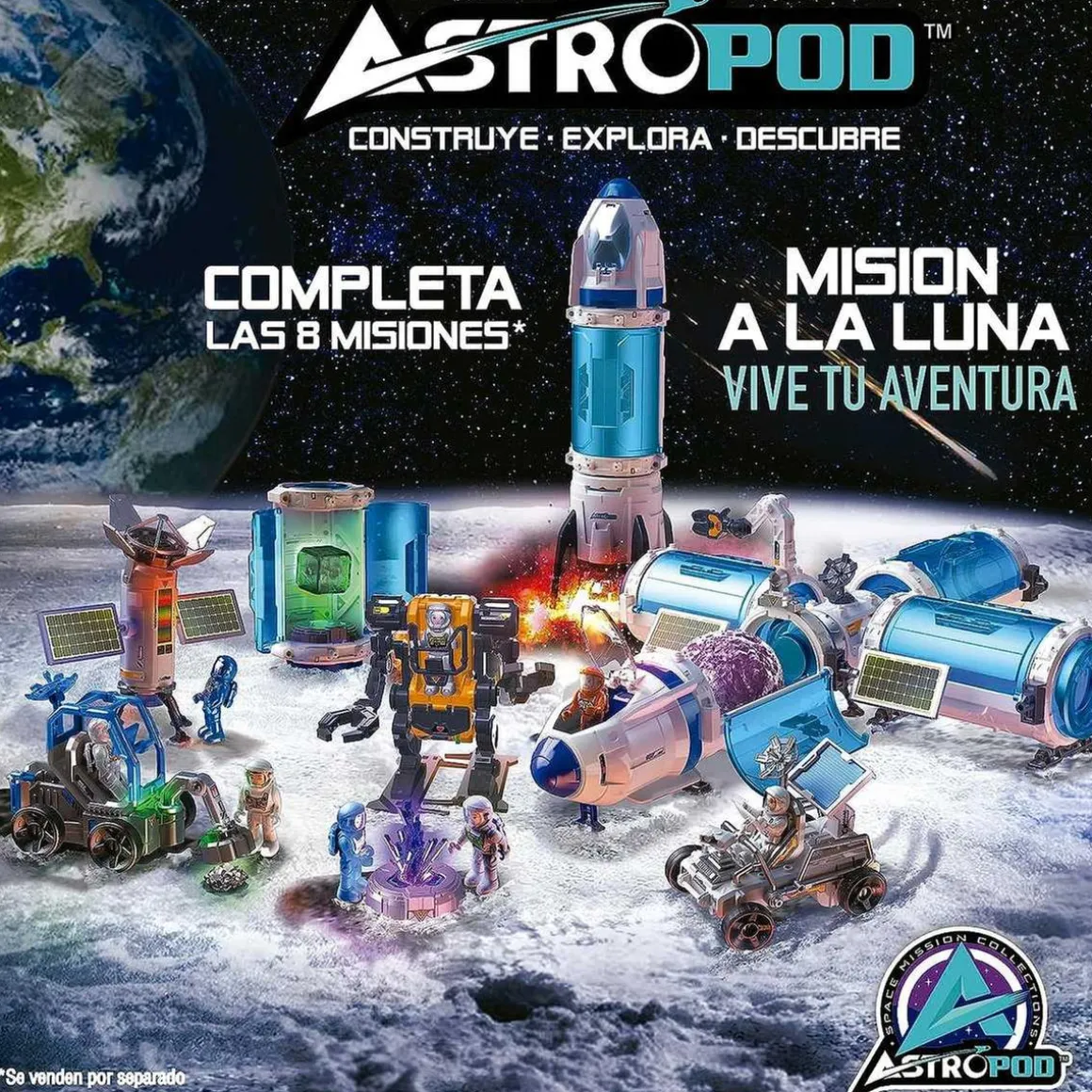Estación de comunicaciones espaciales Astropod para construir y descifrar código Morse ㅤ