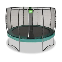 Exit - Cama elástica Allure Premium 366 cm verde