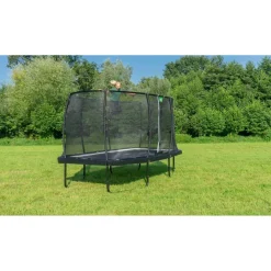 Exit - Cama elástica Allure Premium 214 x 366 cm negro