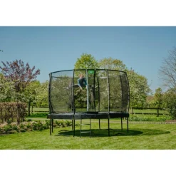 Exit - Cama elástica Allure Classic 427 cm negro