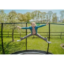 Exit - Cama elástica Allure Classic 427 cm verde