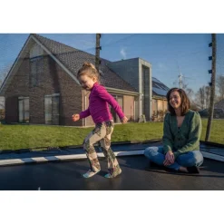 Exit - Cama elástica Allure Classic 244 x 427 cm verde