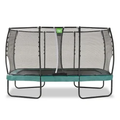 Exit - Cama elástica Allure Premium 244 x 427 cm verde