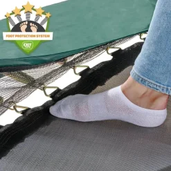 Exit - Cama elástica Allure Premium 427 cm verde