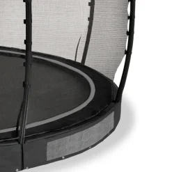 Exit - Cama elástica de suelo Allure Classic 427 cm negro