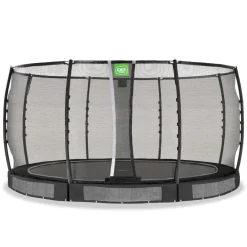 Exit - Cama elástica de suelo Allure Premium 427 cm negro