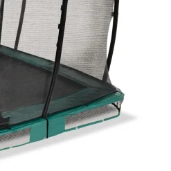 Exit - Cama elástica de suelo Allure Classic 214 x 366 cm verde